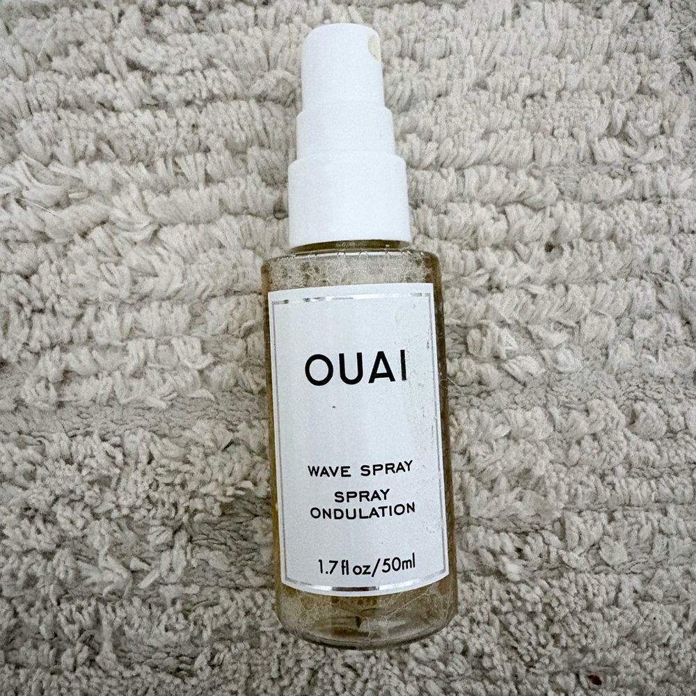 OUAI Wave Spray 50ml with White Cap